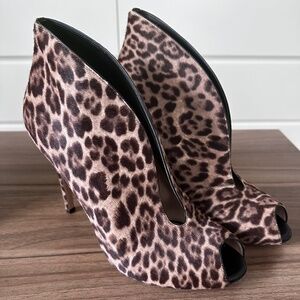 Gianvito Rossi Vamp 105 Suede open toe ankle boots